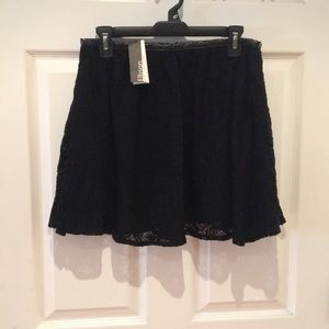 Black Lace Skirt